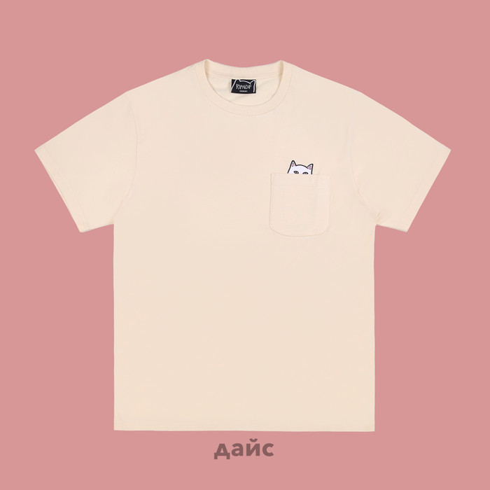 Футболка мужская Ripndip Lord Nermal Pocket Tee артикул:RND9088 - купить в магазине Дайс