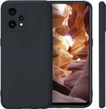 Мягкий Soft Touch чехол из силикона для REALME 9 PRO+ и 9 4G (3521) с бархатной подкладкой