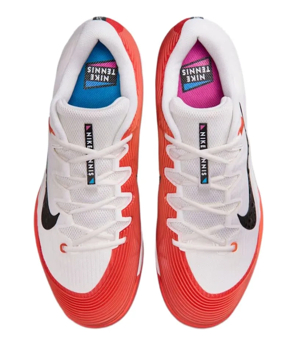Теннисные кроссовки Nike Zoom Vapor 12 HC Premium - sail/turf orange/black