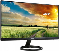 Монитор Acer - R240HYbidx, 23.8;;, 16:9, IPS, 4ms, 250cd/m², 1000:1, 1920x1080 (Full HD), VGA, 1x HDMI, 1x DP, цвет Чёрный, UM.QR0EE.026