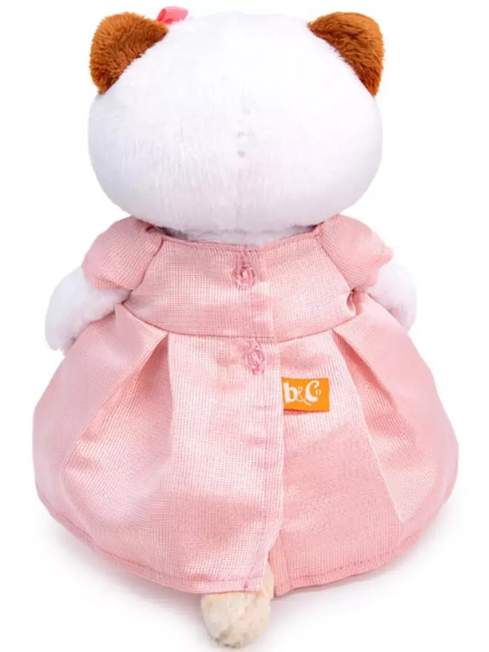 Мягкая игрушка Кошечка Ли-Ли в розовом платье 24 см