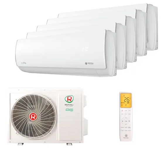 Мультисплит система на 5 комнат Royal Clima RCI-PFF09HN x 5 / 5TFM-42HN/OUT