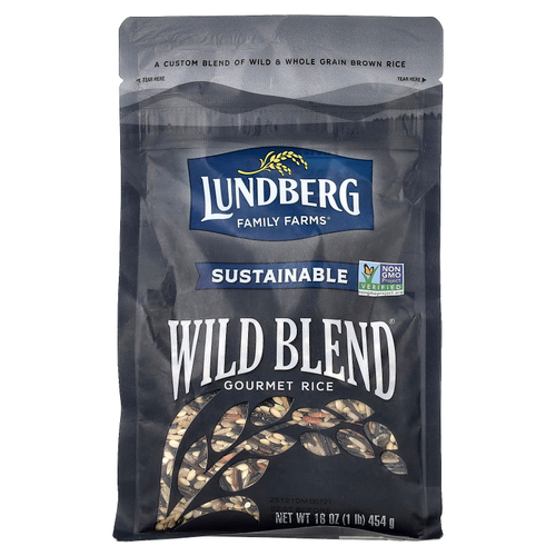 Lundberg, Wild Blend®, рис для гурманов, 454 г (16 унций)