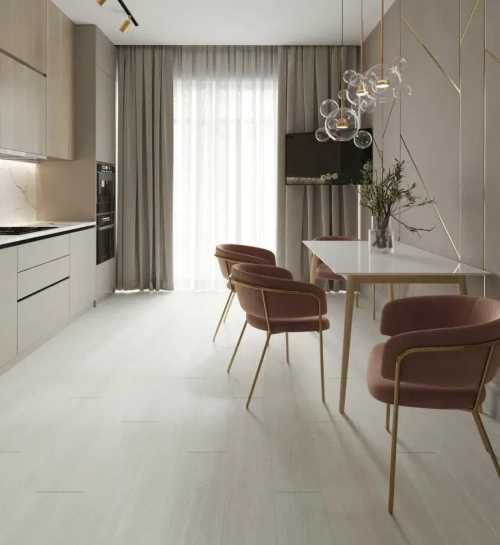 Каменный SPC ламинат AlixFloor City Line Дуб белый крафт