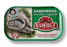 Сардины Ramirez в растительном масле 125 г, 2 шт
