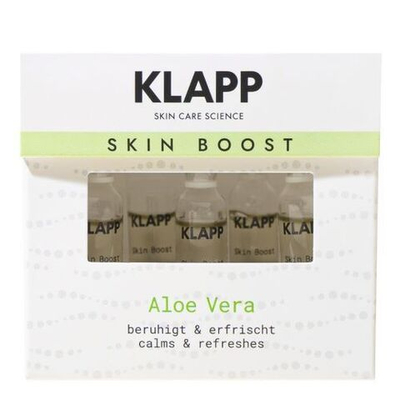 KLAPP Cosmetics Концентрат, 5 × 2 мл | ALOE VERA Skin Boost