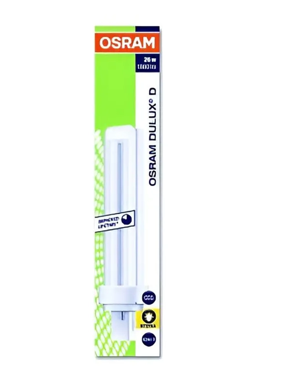 Лампа энергосберегающая КЛЛ 26W Dulux D 26/827 2p G24d-3 Osram