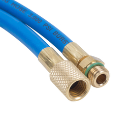 Шланг заправочный для фреона 1/4" SAE х 1/4" SAE 0.9 м МАСТАК 105-61010
