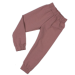 Брюки д/девочки ШТ-89/1 р.128 "Гренада-1" сухая роза (Ивашка)
