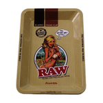 Лоток "RAW" Rolling Tray Metal Mini Design Girl 18x12.5см