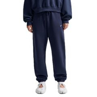 Женские брюки Nike Studio Fleece Medium Weight — midnight navy/sail
