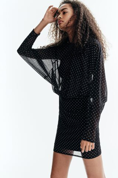 Мини-платье с принтом - H&M