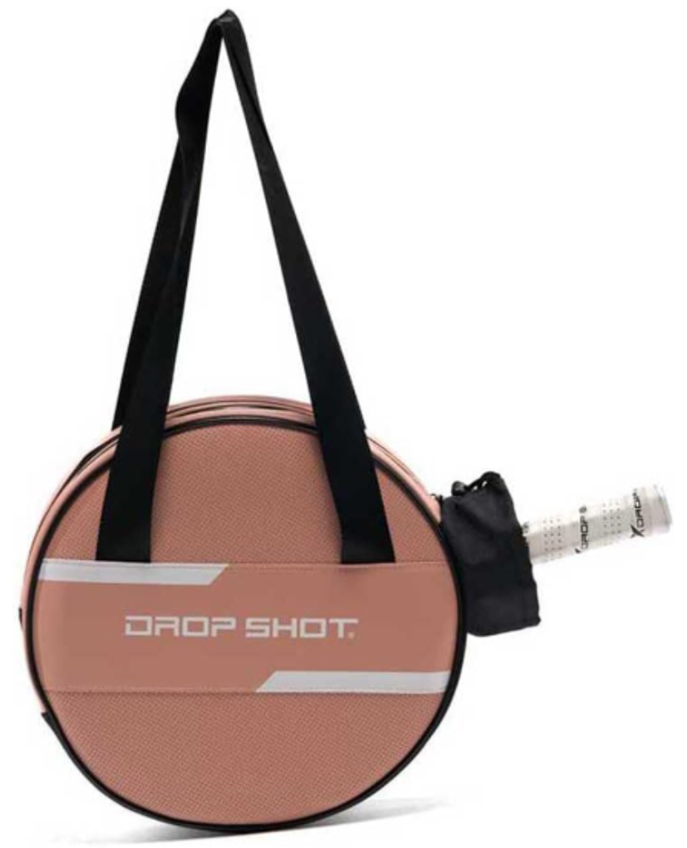 Элегантная сумочка Bassan круглая светло-коралловая Drop Shot