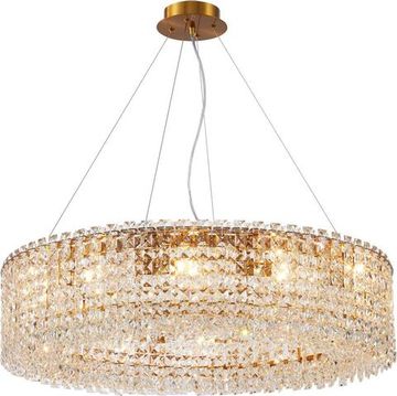 Люстра подвесная 12*Е14 2179/05/12P бронза Delone Stilfort