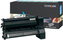 Картридж тонерный голубой 1 шт Lexmark C780A1CG