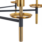 Подвесная люстра Arte Lamp RICCARDO A4075LM-8BK