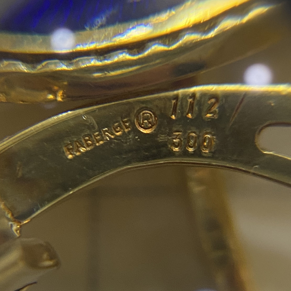 Запонки Faberge