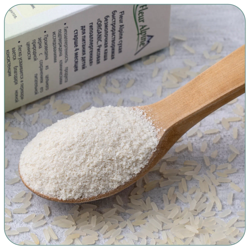 Каша Fleur Alpine безмолочная рисовая 175г с 4 мес