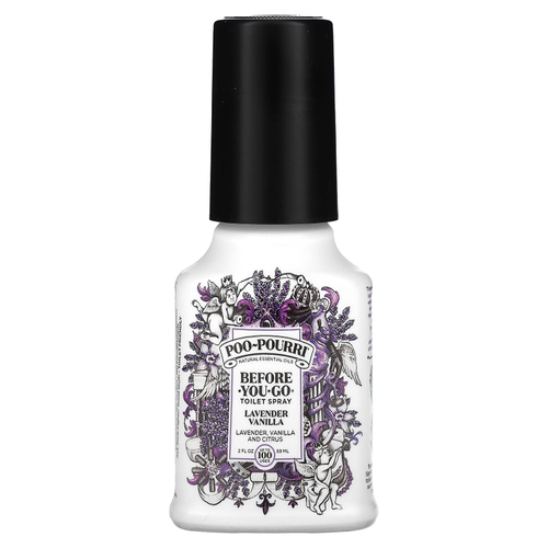 Poo-Pourri, спрей для туалета Before-You-Go®, лаванда и ваниль, 59 мл