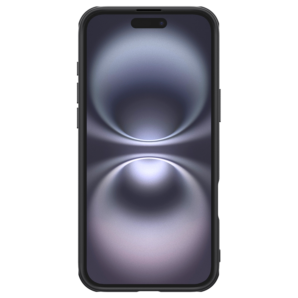 Усиленный двухкомпонентный чехол от Nillkin для iPhone 16, серия Super Frosted Shield Pro
