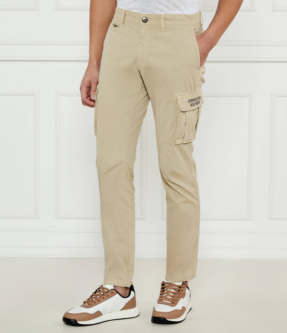 Брюки карго Aeronautica Militare - песочный(PA1329CT2443)