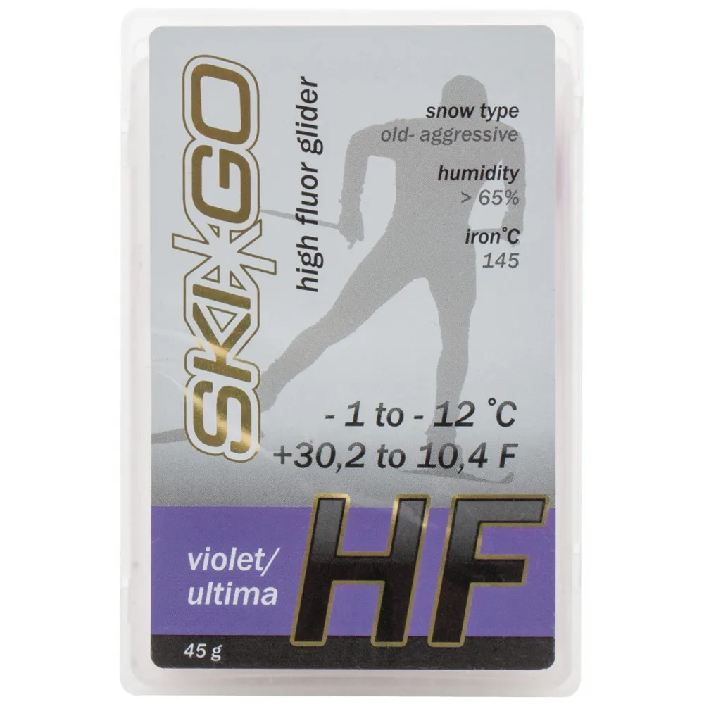 Парафин SKIGO HF фиолет. -1-12 45гр (63013)