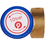 Клапан предохранительный ROMMER - 1/2", сброс 3/4" (ВР/ВР, Tmax 110°C, 10 бар)