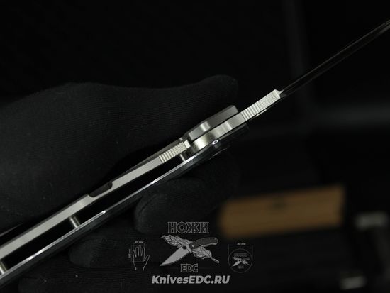Складной нож Steelclaw 9Cr18MoV c клинком из стали 9Cr18MoV, рукоять G10 / Титановый сплав Titanium TC4 Aloy