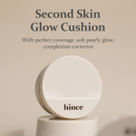 Hince, Second Skin Glow, кушон, оттенок 21 слоновая кость, 12 г (0,42 унции)