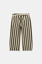 УКОРОЧЕННЫЕ БРЮКИ В ПОЛОСКУ — ZW COLLECTION — ZARA