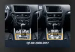 Магнитола для Audi Q5 8R 2008-2017 (без джойстика MMI) - Teyes CC4PRO монитор 12.3" 2K QLED + рамка LUX, Android 13, Быстрейшая, Snapdragon 778G, ИИ, CarPlay, DSP, 4G SIM-слот