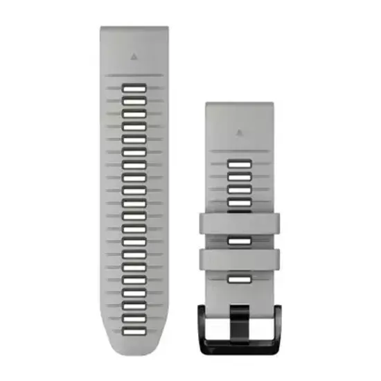 Ремешок Garmin QuickFit 26 мм (силиконовый) Fog Gray/Moss 010-13281-08