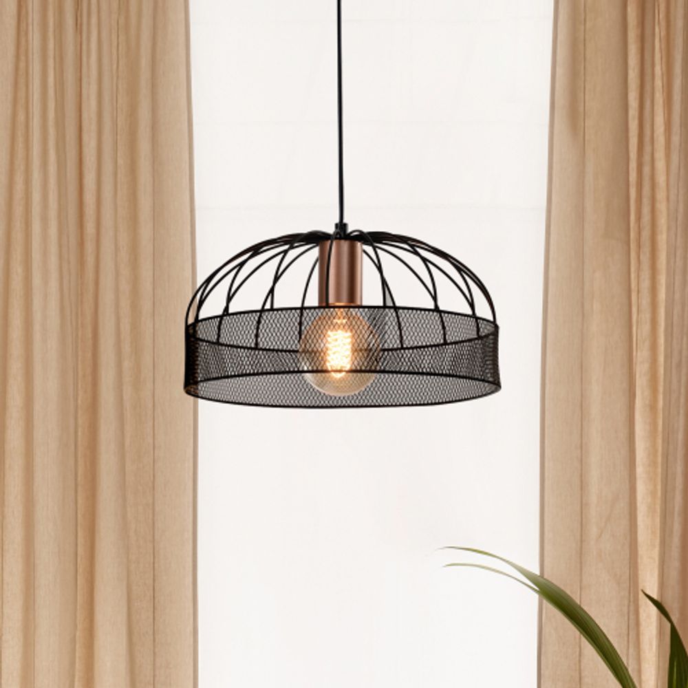Светильник подвесной (подвес) Rivoli Theda 5020-211 1 х Е27 40 Вт лофт - кантри | Лофт-Кантри