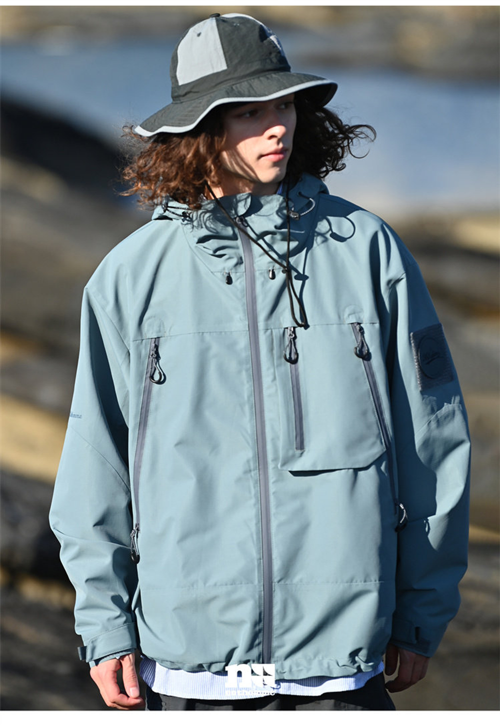 Куртка Nothomme Monterest Outdoor Teflon голубой