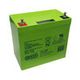 Аккумулятор WBR GPL 12520 ( 12V 55Ah / 12В 55Ач ) - фото 1