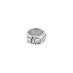 Кольцо Ciclon, Kubik Stile, металл, CN-243502-00 (серебристый, 18)