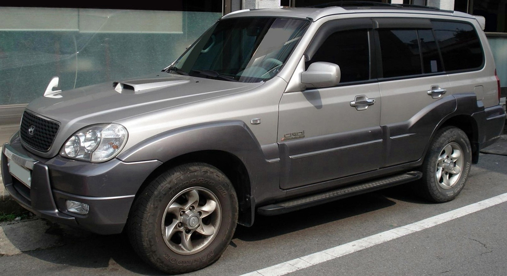 Арка левая Hyundai Terracan 2001-2007