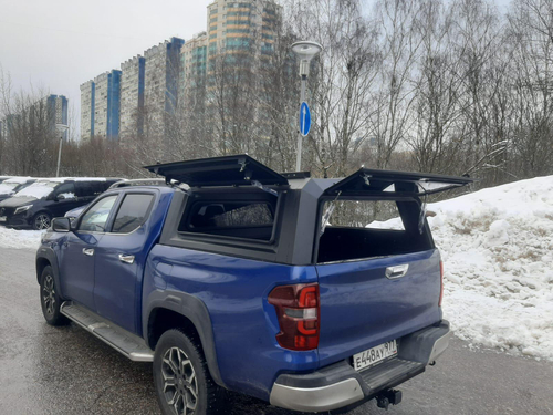 Алюминиевый трёхдверный кунг для пикапа Changan Hunter/Changan Hunter Plus