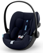 Коляска Cybex Balios S Lux TPE complete Cloud G Ocean Blue Plus Base G 4 в 1 Chocolate Brown с дождевиками