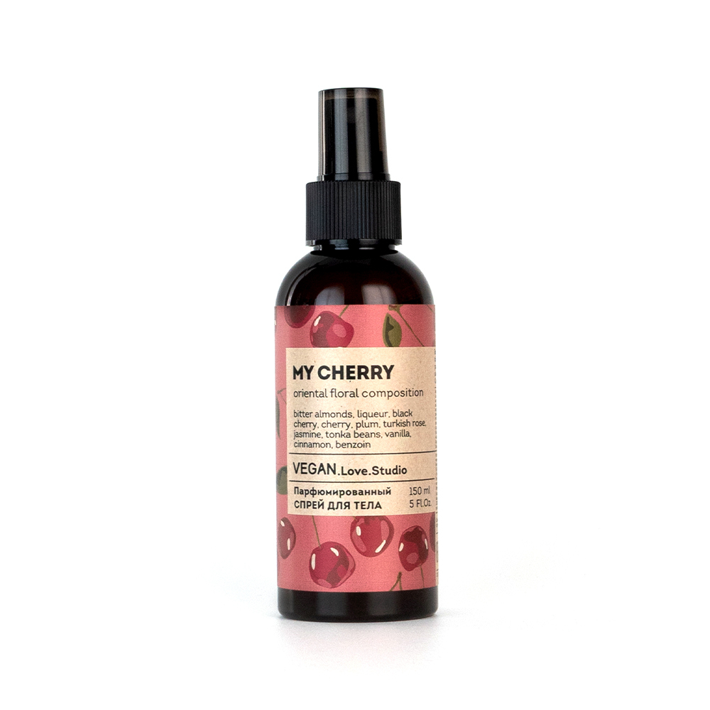 Парфюмированный спрей для тела VEGAN.Love.Studio My Cherry