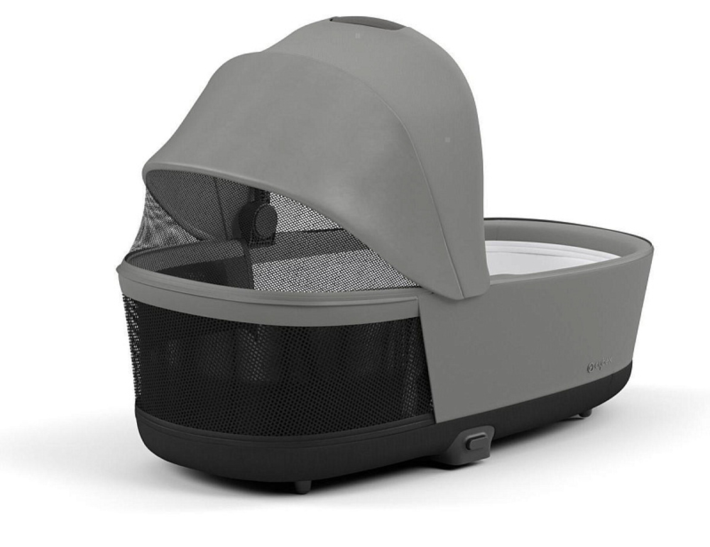 Коляска 3 в 1 Cybex Priam IV Chrome Brown complete и автокресло Cloud T i-Size Sepia Black Plus Mirage Grey