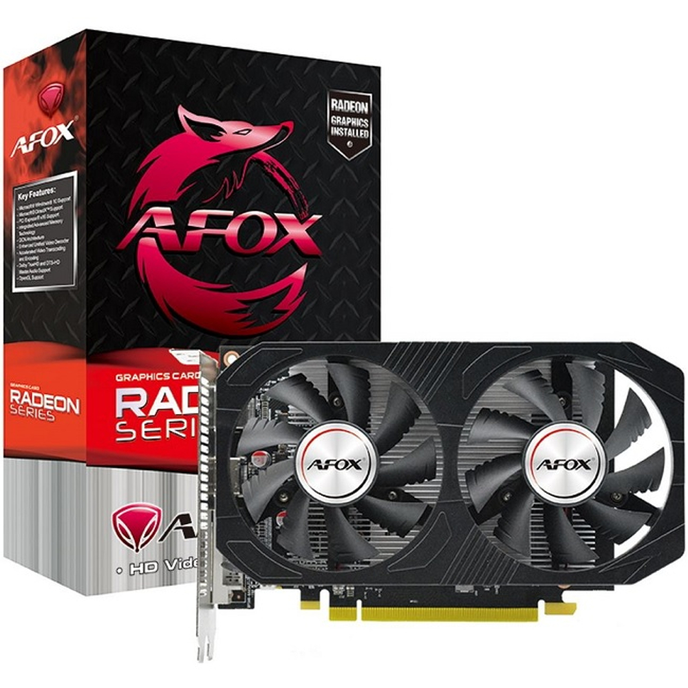 Видеокарта AFOX AMD Radeon RX 550 8GB DUAL (AFRX550-8192D5H2-V2)