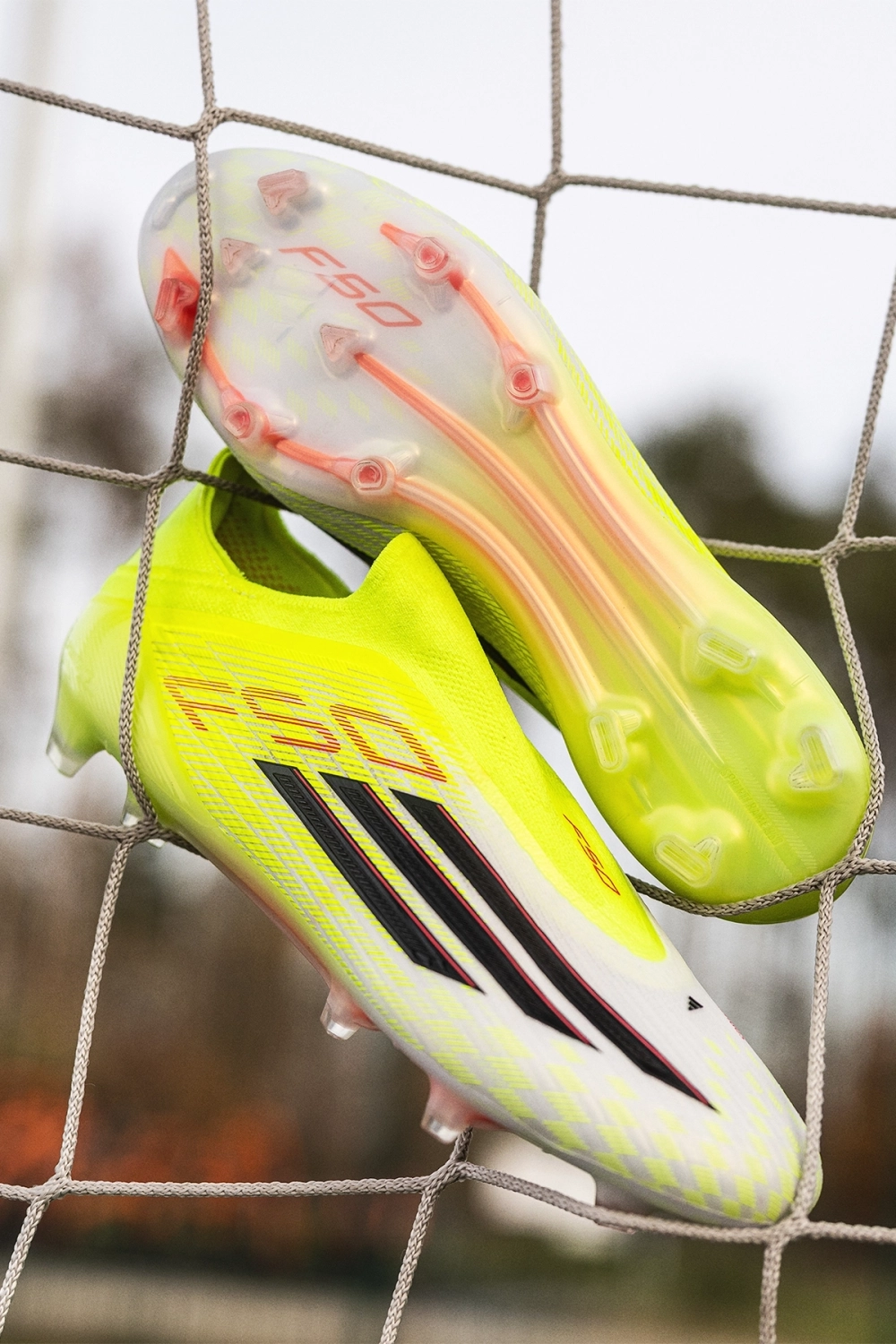 Бутсы adidas F50 Elite LL FG - желтый