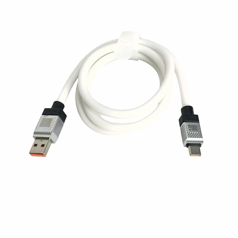 Кабель-зарядка Type-C Baseus CoolPlay Series 100W 1м (CAKW000602) белый