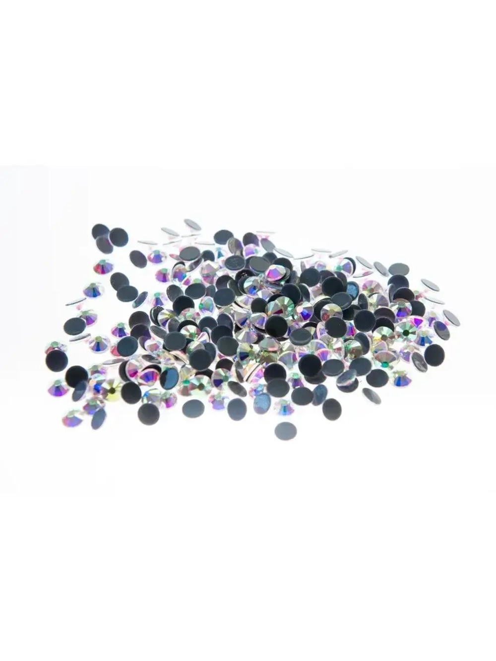 Стразы термоклеевые стекло Crystal AB ss30