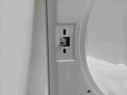 AVSD127 кт278 Люк в сборе стиральной машины Hotpoint-Ariston AVSD127 б/у