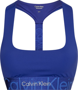 ТОП теннисный Calvin Klein WO Medium Support Sports Bra - небесный