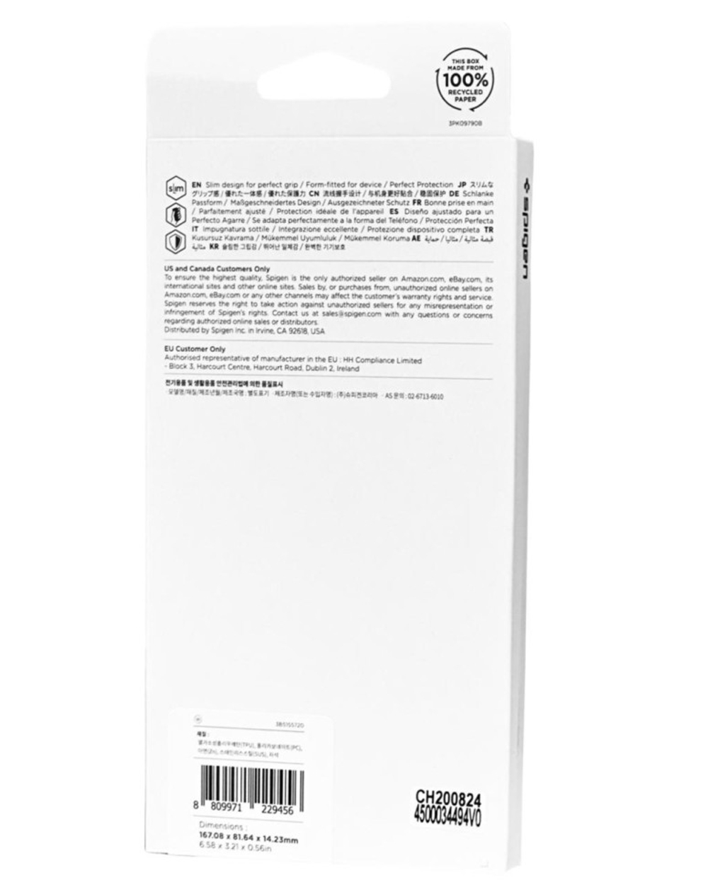Накладка для i-Phone 16 Pro Max 6.7" Spigen Ultra Hybrid S MagSafe (ACS08009) прозрачно-белый