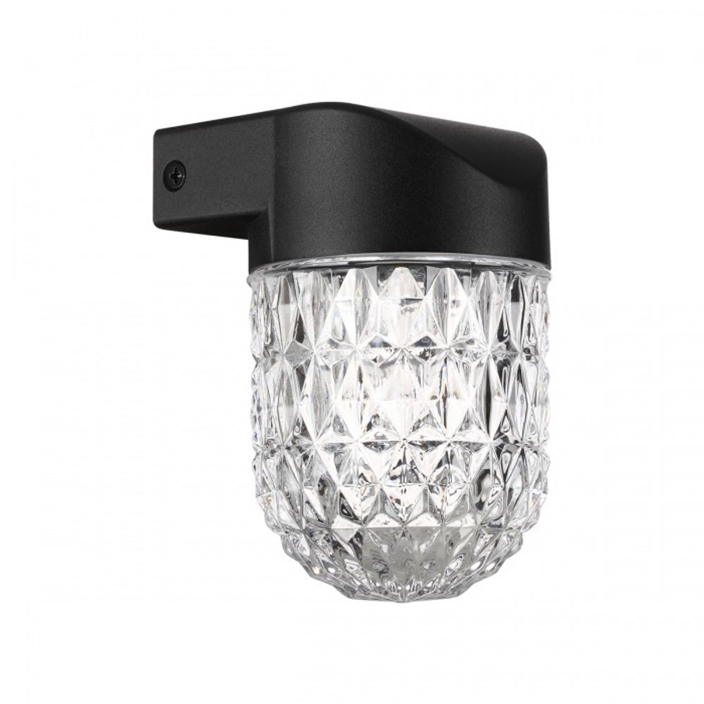 Уличный настенный светодиодный светильник 359295 STREET NT24 000 черный IP65 LED 7W 4000K 175-265V ESTIMA
