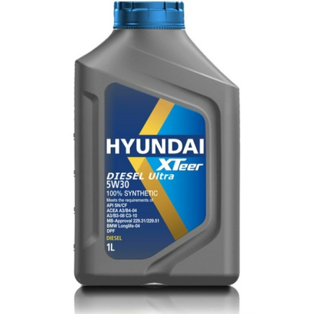 HYUNDAI XTEER (D800) DIESEL ULTRA 5W40 SN CF C3 Масло моторное синт. 1L